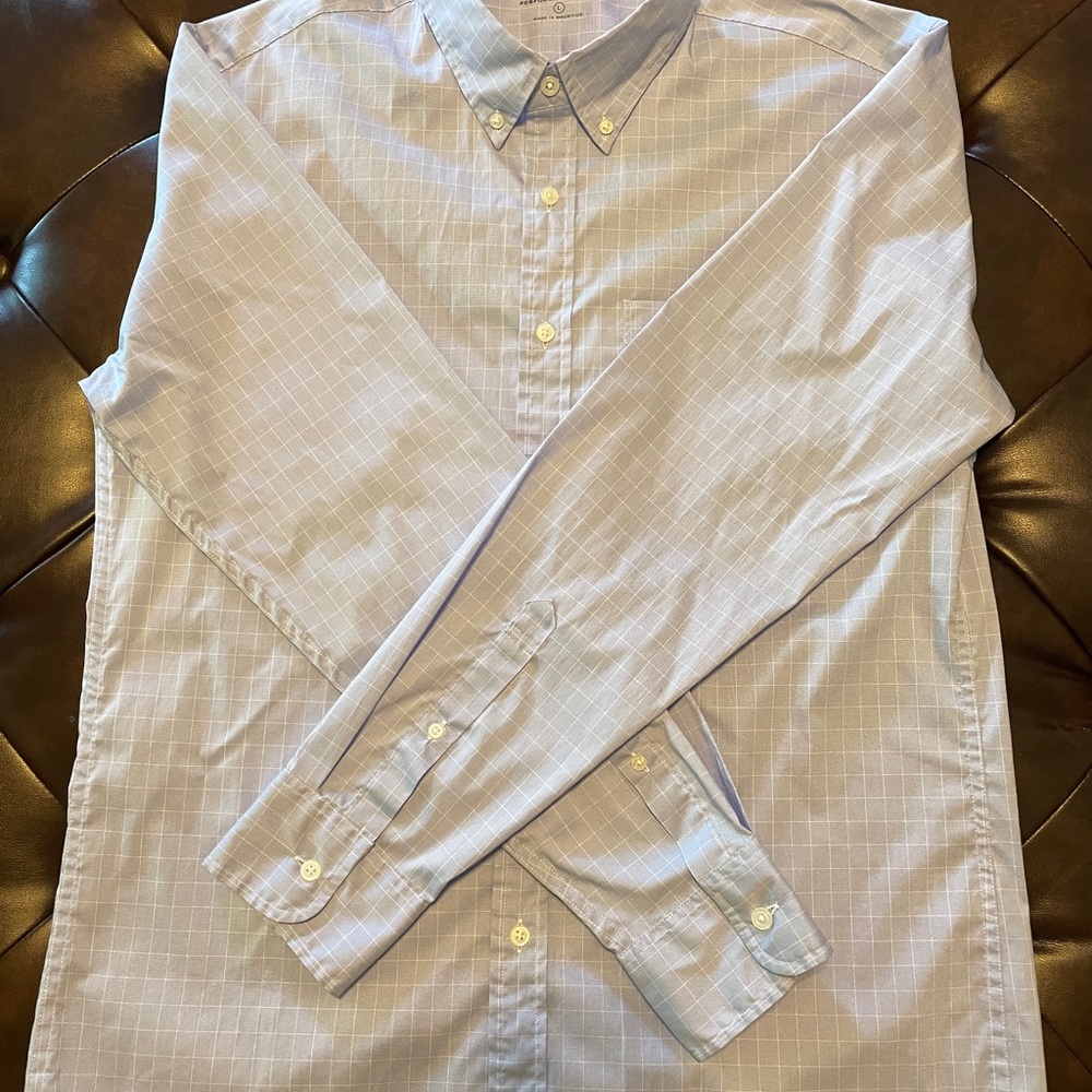 J.Crew long sleeve slim fit performance shirt